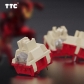 TTC 10 / 50 pcs Linear Switches Ice Mute for Mechanical Gaming Keyboard Hot Swapable Factory Lubrication